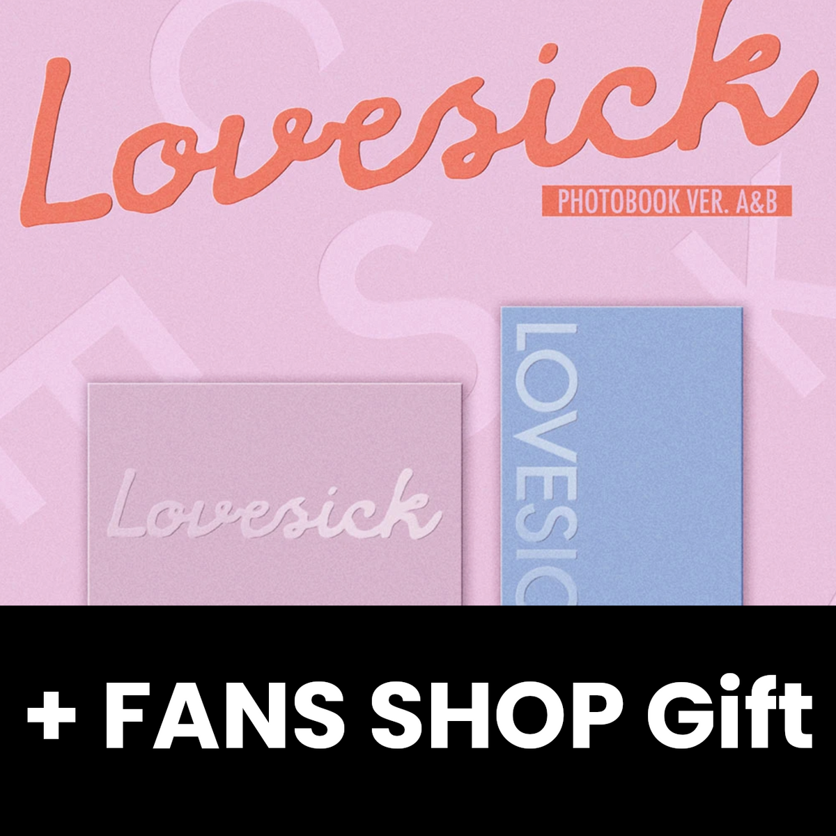 CHAERYEONG (ITZY) - LOVESICK (PHOTOBOOK VER.) + FANS SHOP Gift