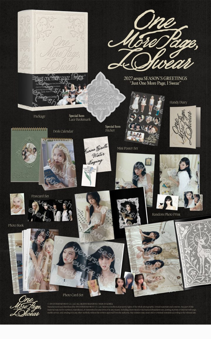 AESPA - 2027 SEASON'S GREETINGS
