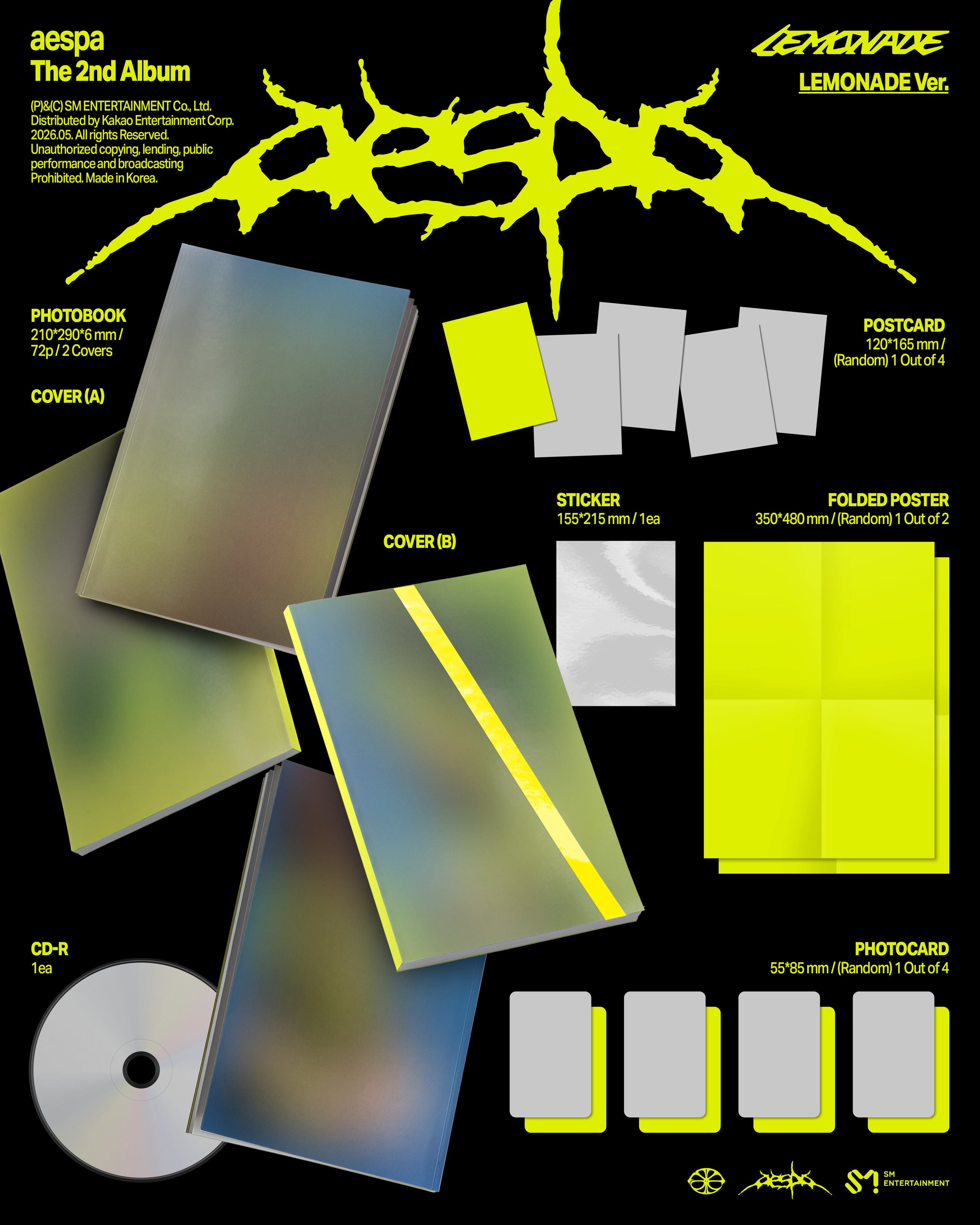 AESPA - LEMONADE (LEMONADE VER.) Nolae