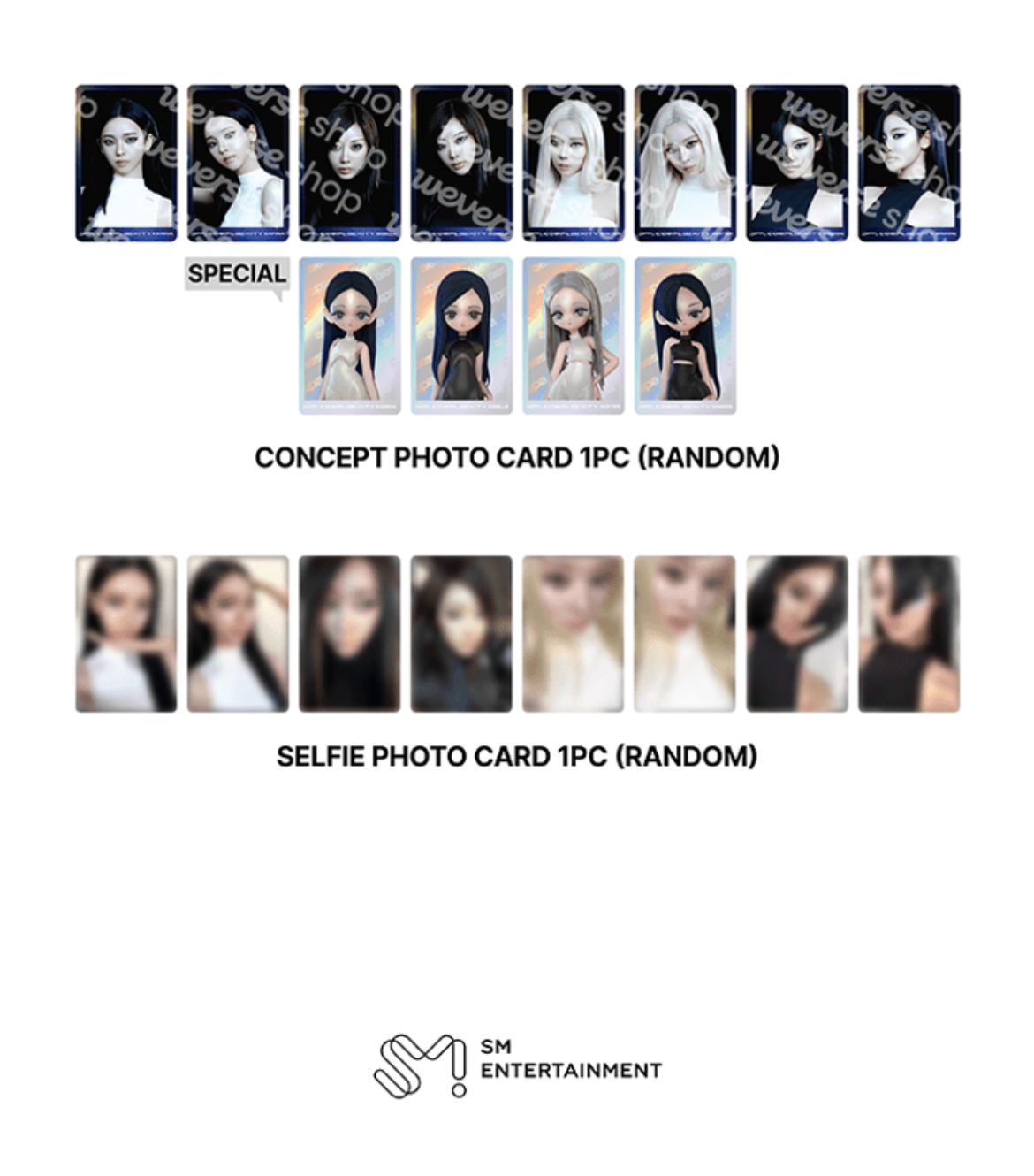 AESPA - RANDOM TRADING CARD (2026 LIVE TOUR 'SYNK COMPLAEXITY' MD) Nolae