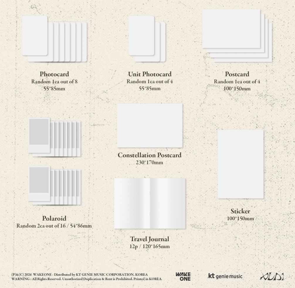 ALPHA DRIVE ONE - EUPHORIA (STAR ROAD VER.) + Apple Music Photocard Nolae