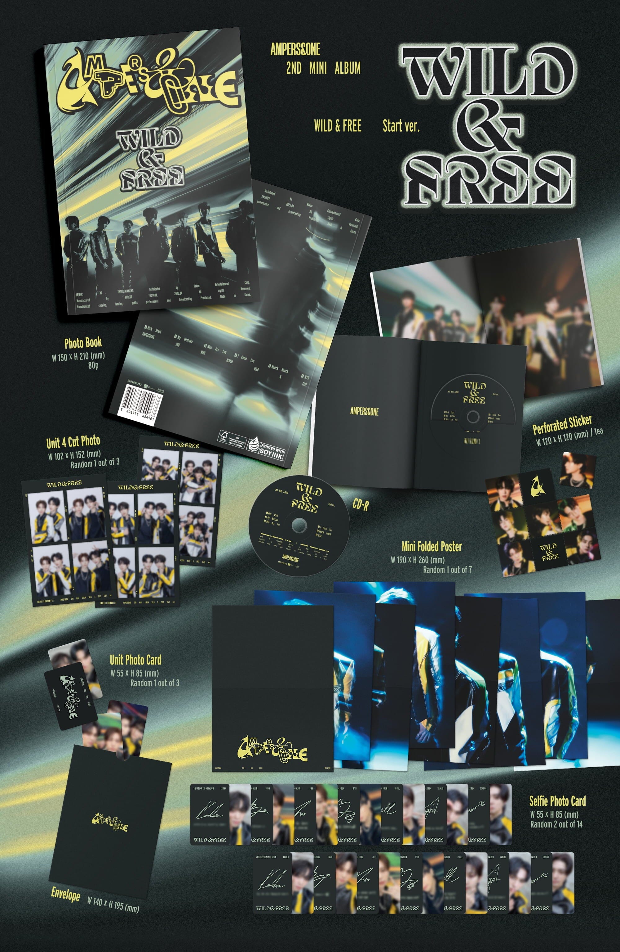 AMPERS&ONE - WILD & FREE (START VER.) Nolae