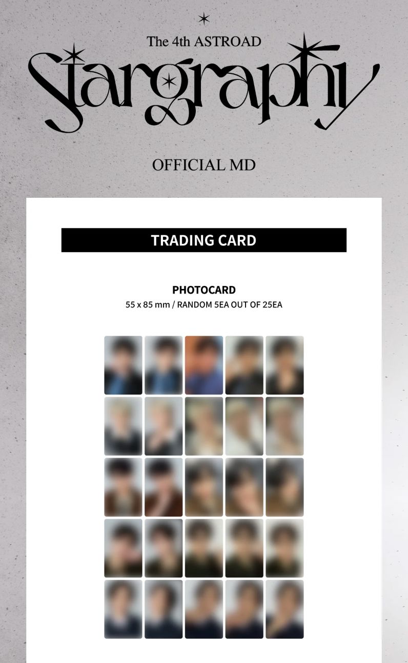ASTRO - TRADING CARD (STARGRAPHY THE 4TH ASTROAD OFFICIAL MD) Nolae