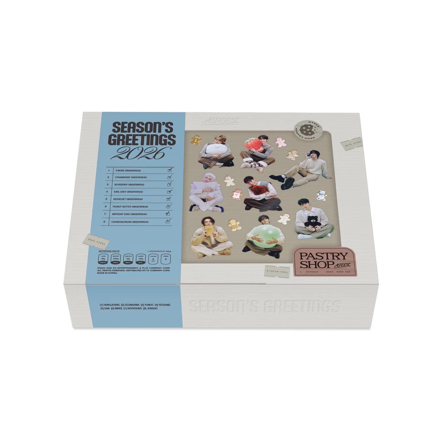 ATEEZ - 2026 SEASON'S GREETINGS (PASTRY SHOP) Nolae