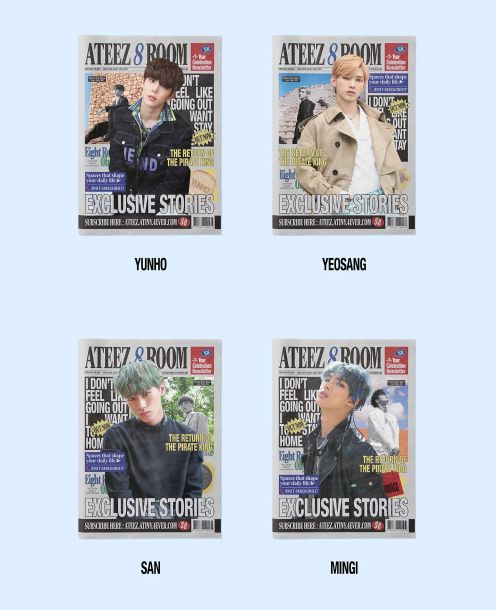 ソンファ ATEEZ 7TH ANNIVERSARY POP-UP 8ROOM ATEEZ - 8ROOM 7TH ANNIVERSARY POP-UP OFFICIAL MD 2