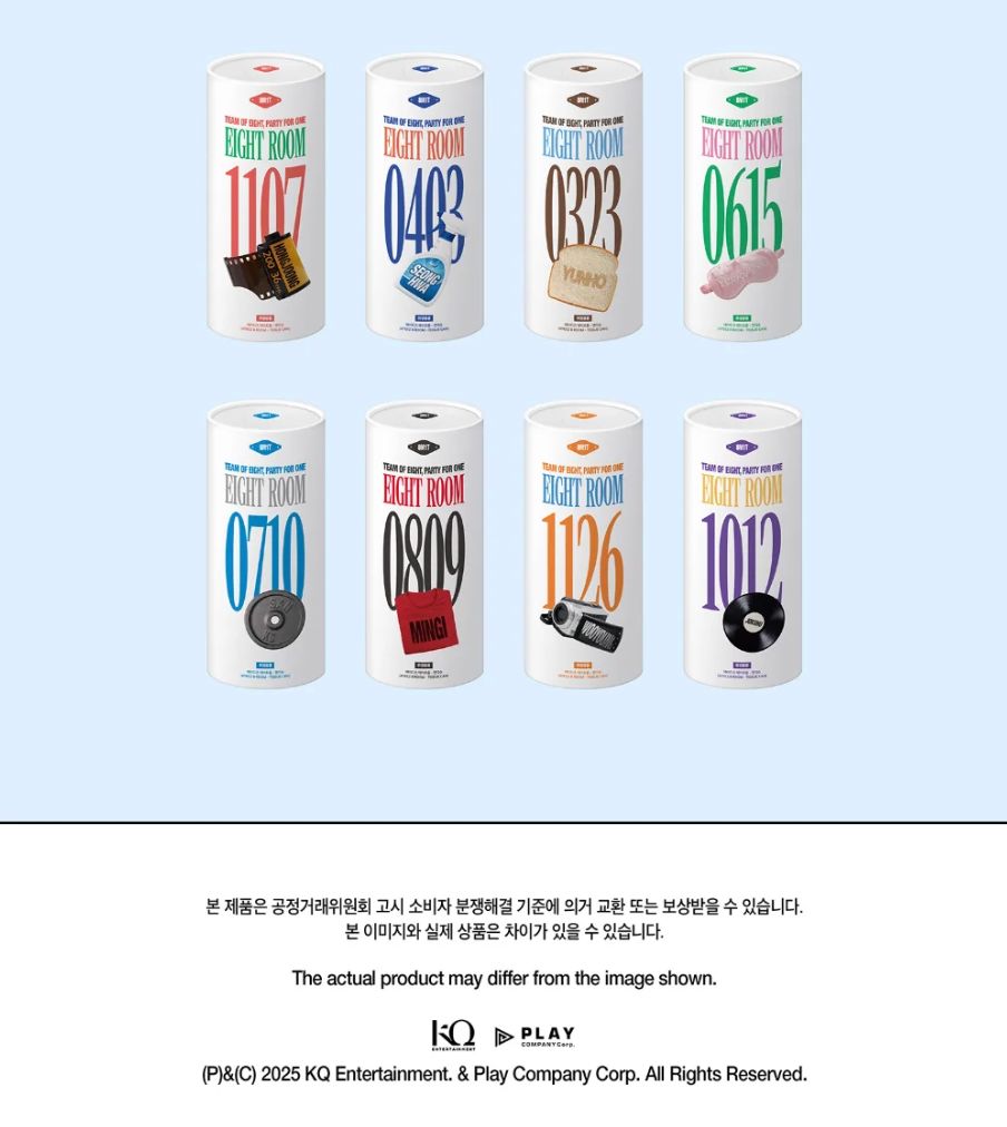 ATEEZ - 8ROOM 7TH ANNIVERSARY POP-UP OFFICIAL MD Nolae