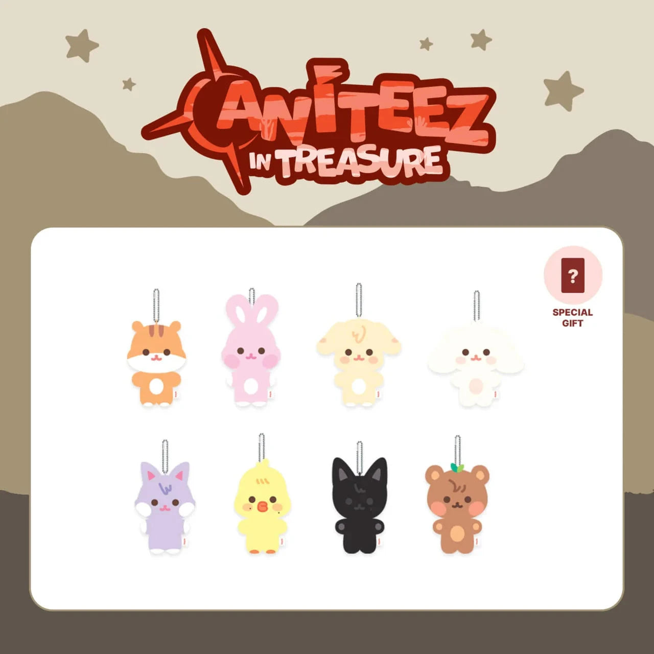ATEEZ - ANITEEZ IN TREASURE OFFICIAL MD 1 ATEEZ - ANITEEZ IN TREASURE OFFICIAL MD 1