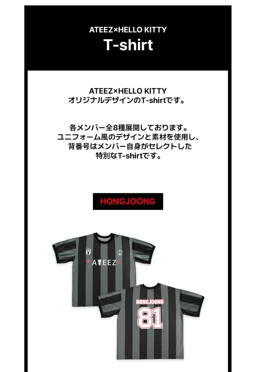 ATEEZ - 'ATEEZ X HELLO KITTY' POP UP OFFICIAL MD Nolae