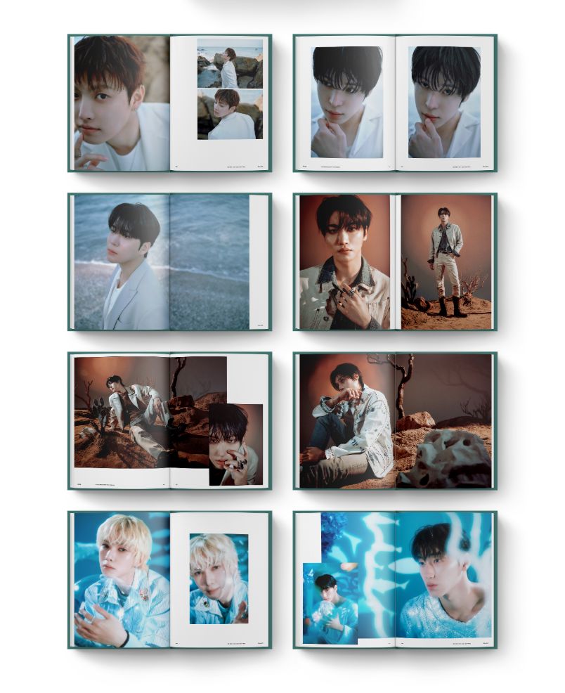 ATEEZ - BLUE DRIFT PHOTOBOOK (8TH ANNIVERSARY EXHIBITION MD) Nolae
