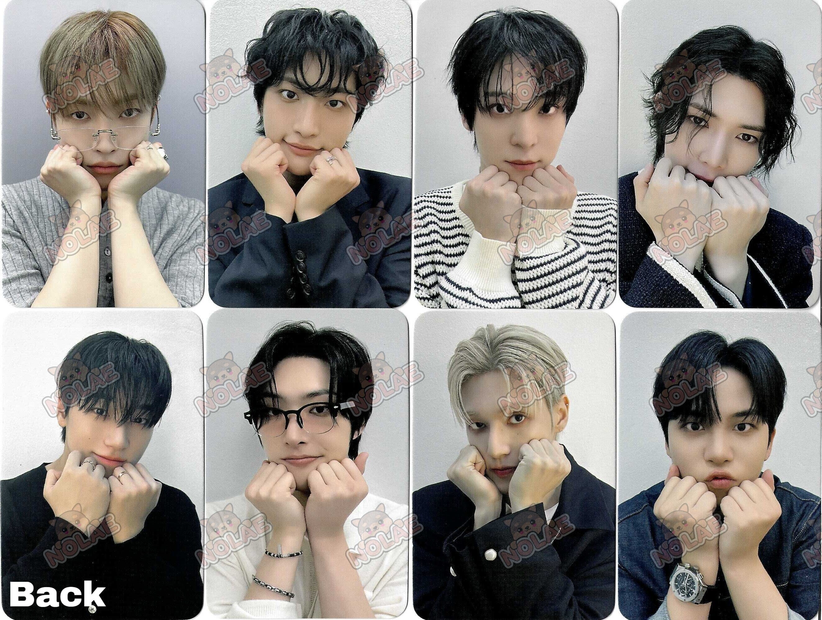 ATEEZ - GOLDEN HOUR : PART 3 - DEAR MY MUSE LUCKY DRAW DOUBLE SIDED PHOTOCARD Nolae