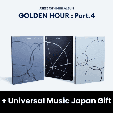 ATEEZ - GOLDEN HOUR : PART.4 + Universal Music Japan Gift Nolae