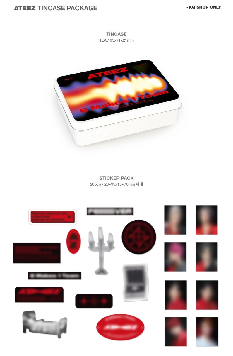 ATEEZ - TINCASE PACKAGE Nolae