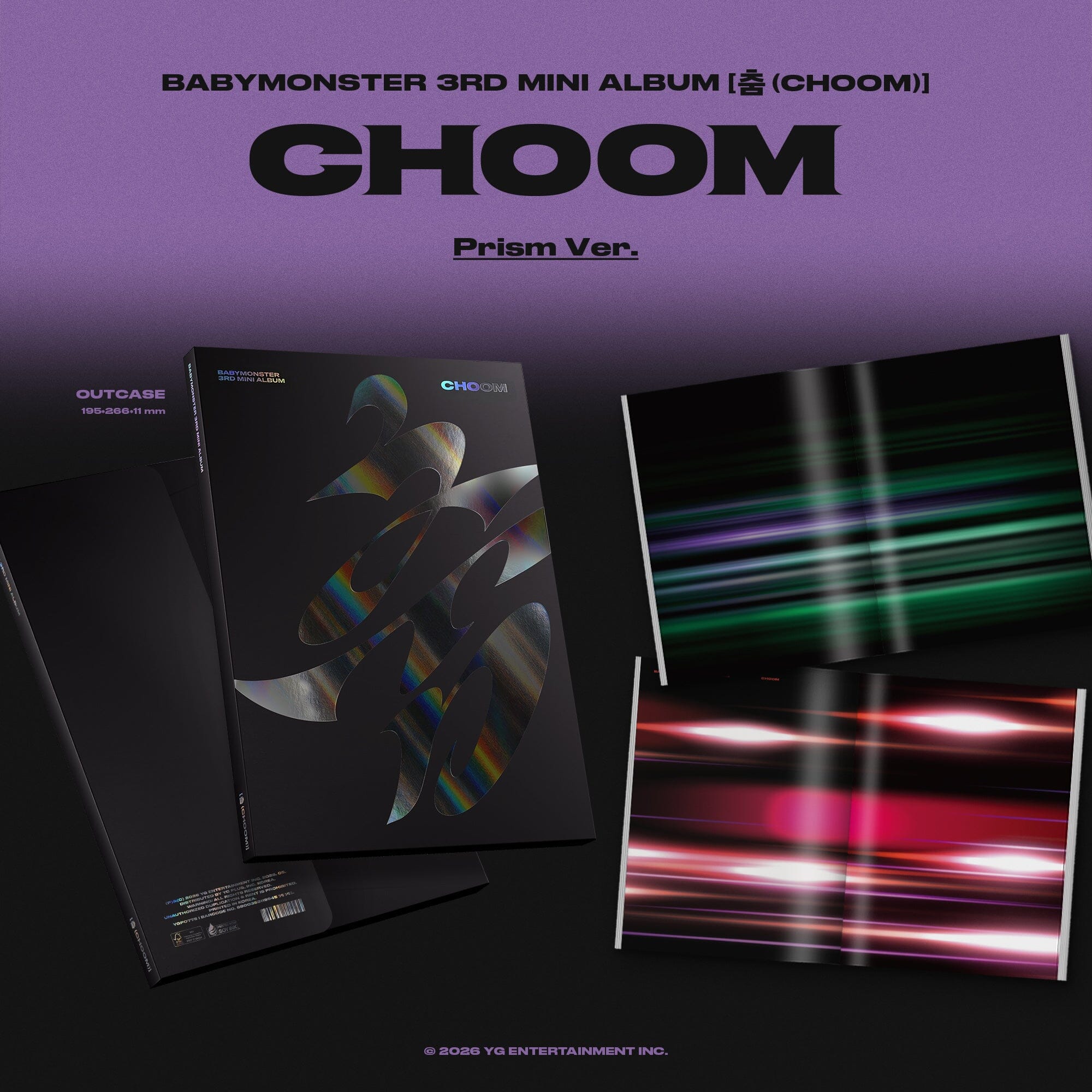 BABYMONSTER - CHOOM SET + EARLY-BIRD Weverse Gift