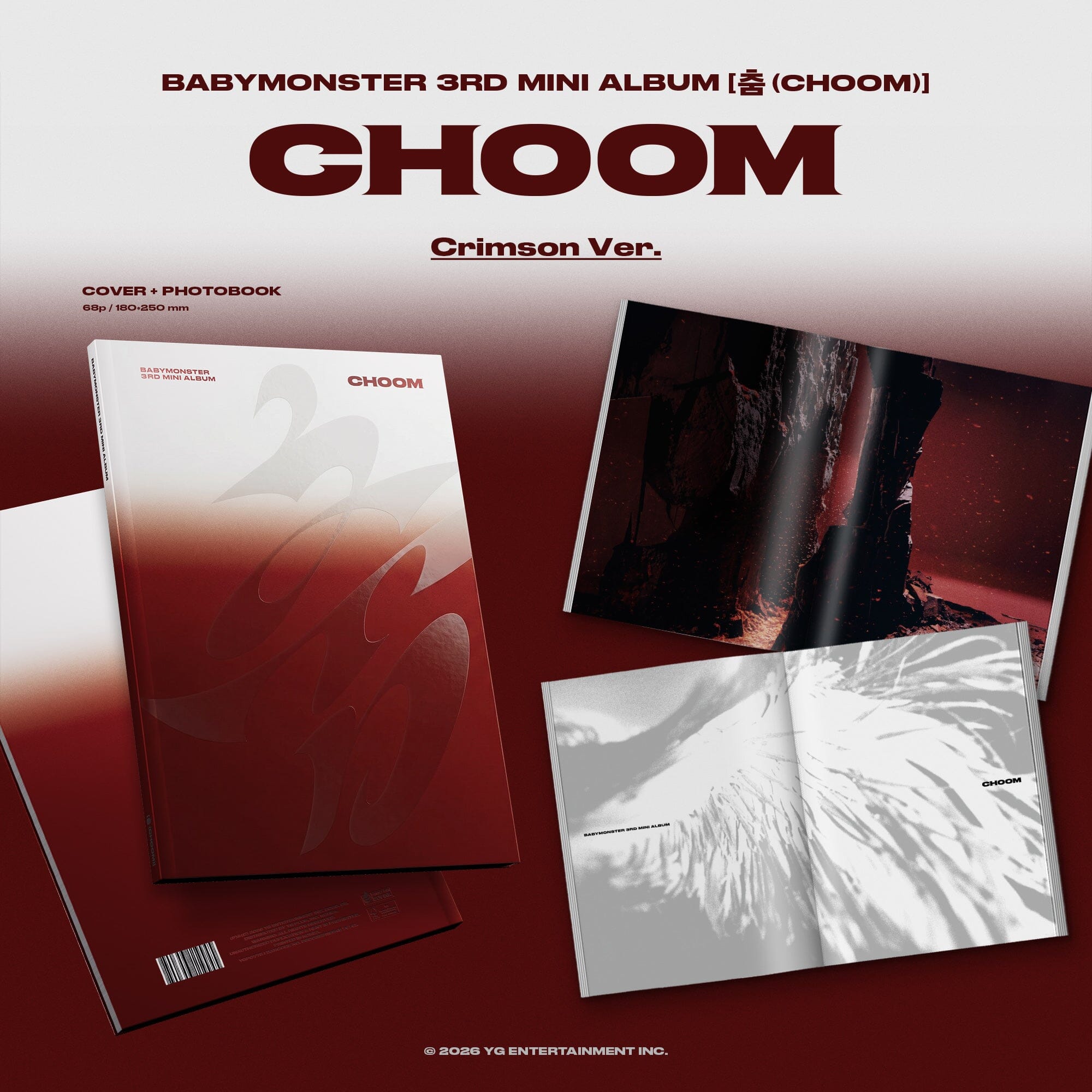 BABYMONSTER - CHOOM SET + (JEWEL VER.) SET + EARLY-BIRD Weverse Gift