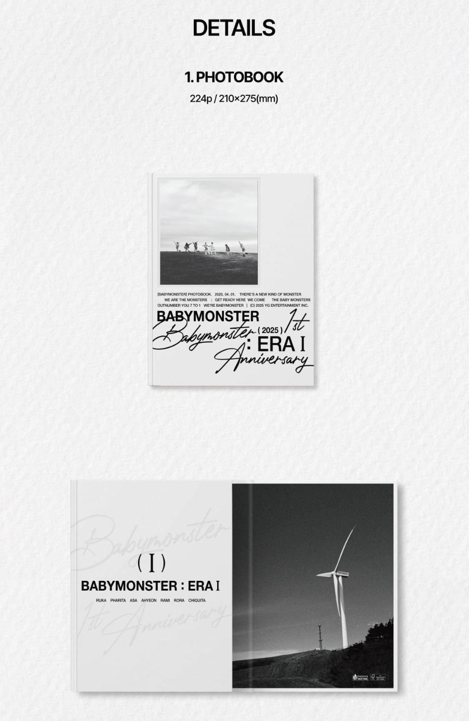 BABYMONSTER - PHOTOBOOK (2025 ERA I 1ST ANNIVERSARY) Nolae