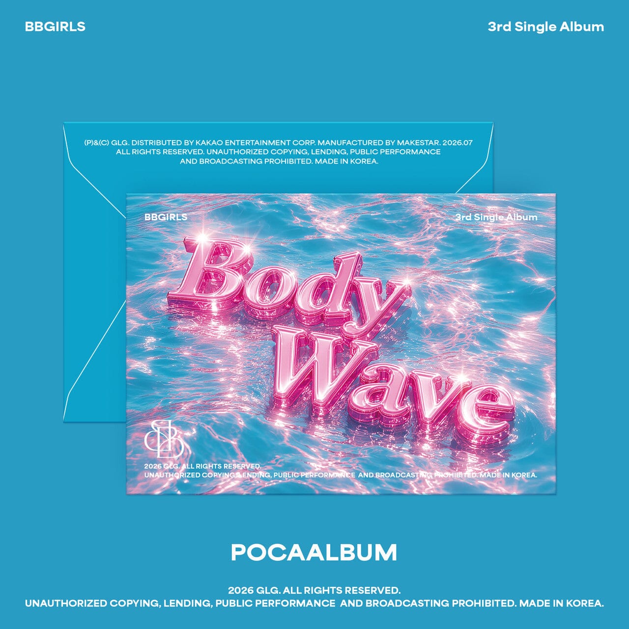 BBGIRLS (BRAVE GIRLS) - BODY WAVE (POCA ALBUM) Nolae