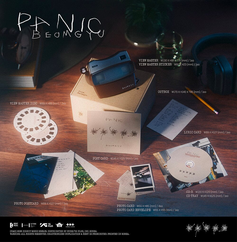 BEOMGYU (TXT) - BEOMGYU'S MIXTAPE: PANIC + Makestar Photocard Nolae