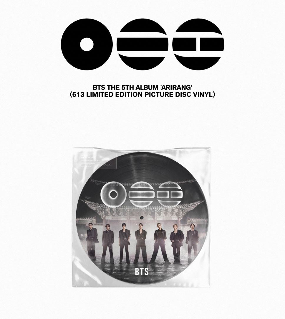 BTS - ARIRANG (613 LIMITED EDITION PICTURE DISC VINYL) Nolae