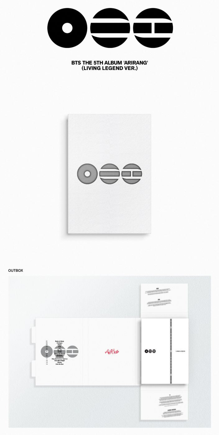 BTS - ARIRANG (LIVING LEGEND VER.) Nolae