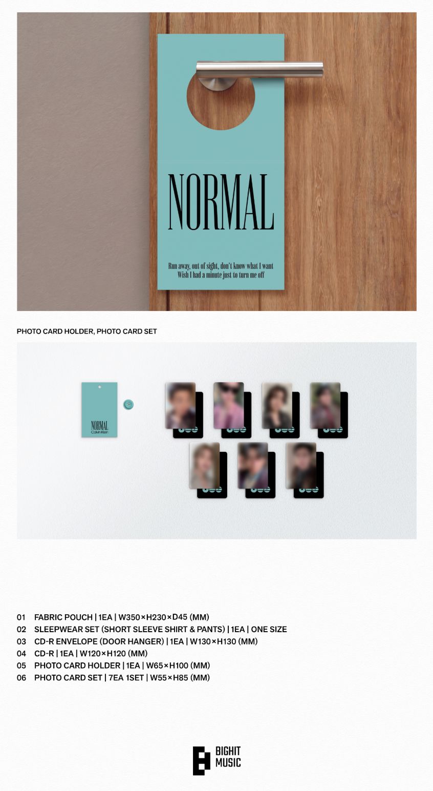 BTS - ARIRANG (NORMAL x CALVIN KLEIN SLEEPWEAR) Nolae