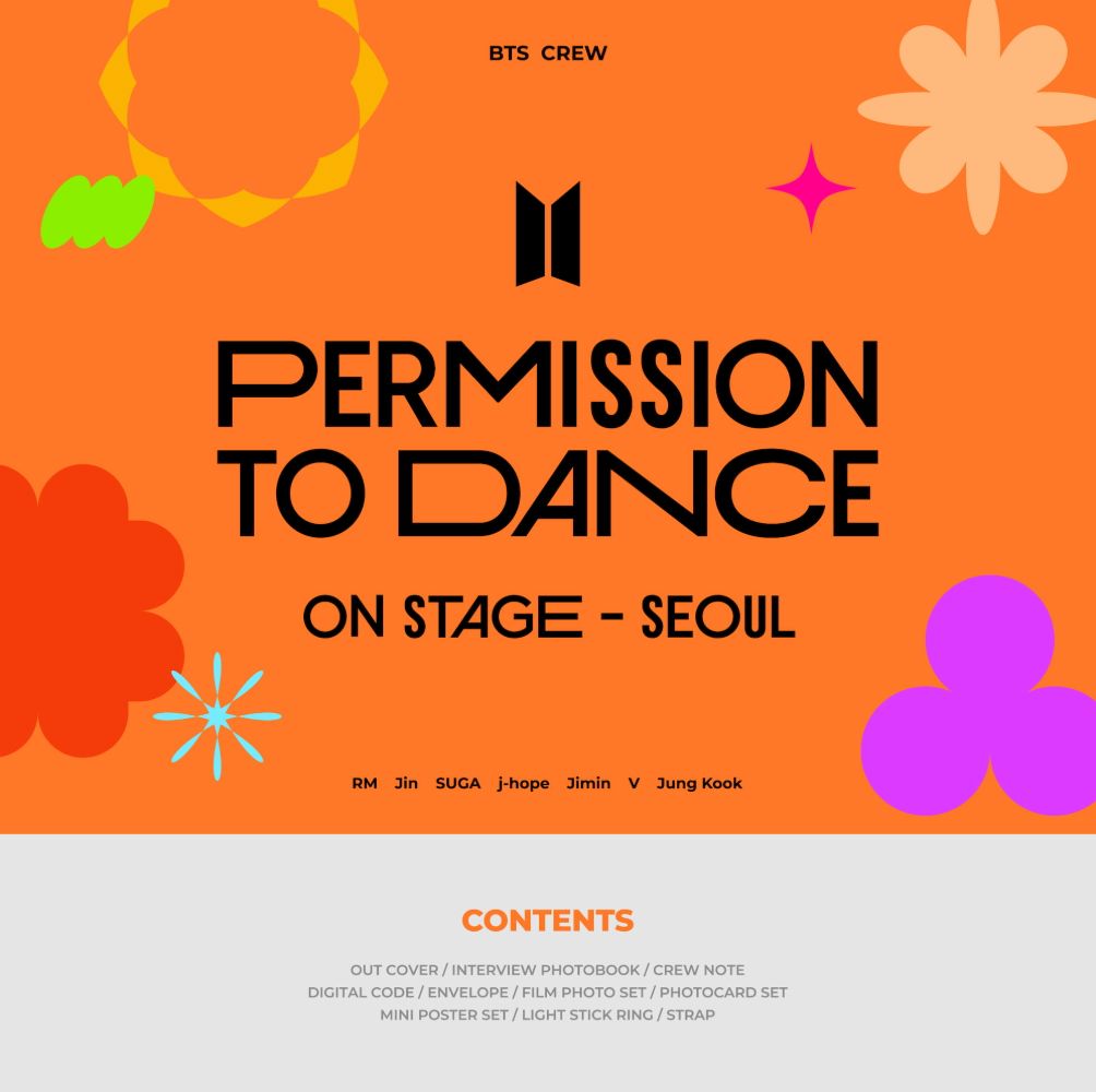 BTS - PERMISSION TO DANCE ON STAGE - SEOUL (DIGITAL CODE) + Weverse Gift Nolae