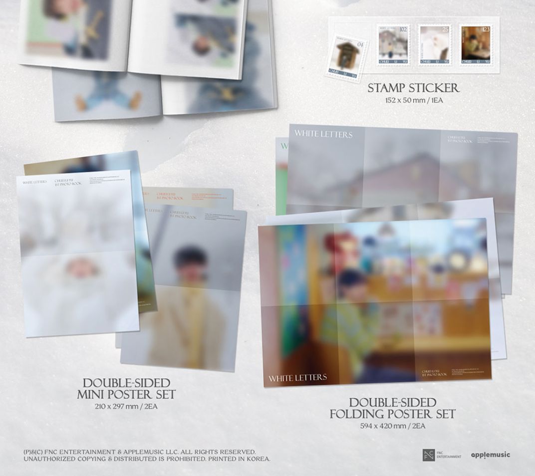 CHUEI LI YU - WHITE LETTERS (1ST PHOTO BOOK) Nolae