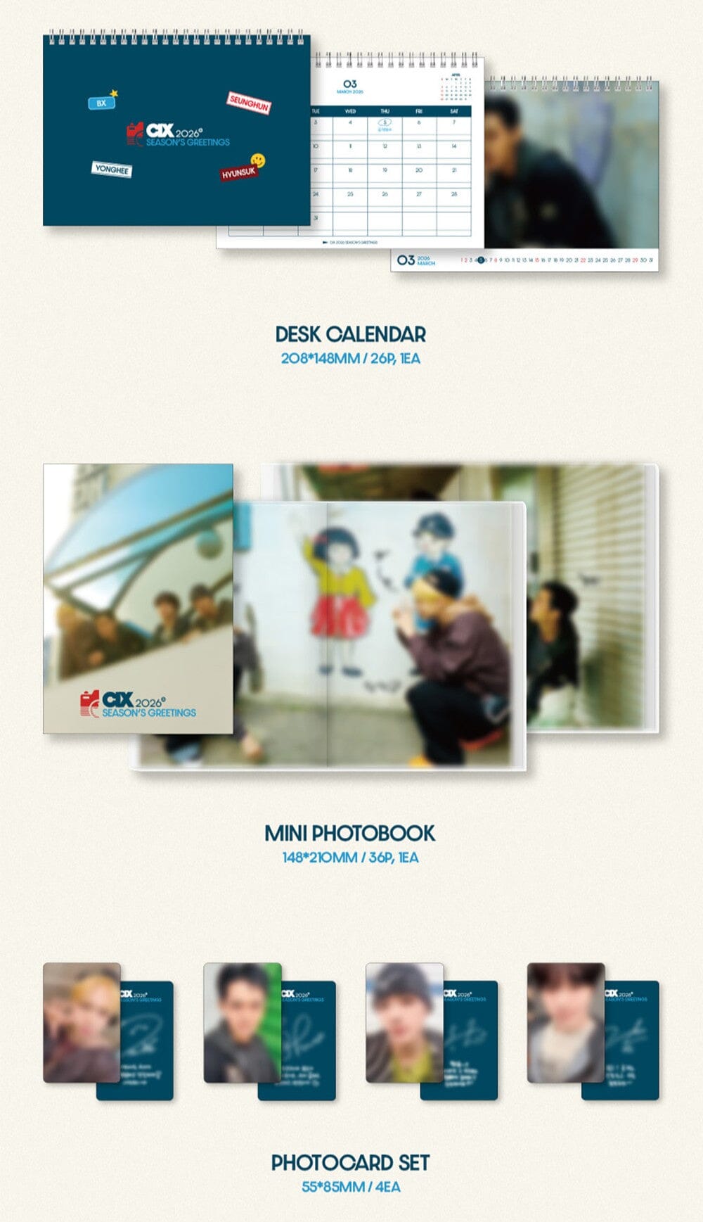 CIX - 2026 SEASON’S GREETINGS Nolae