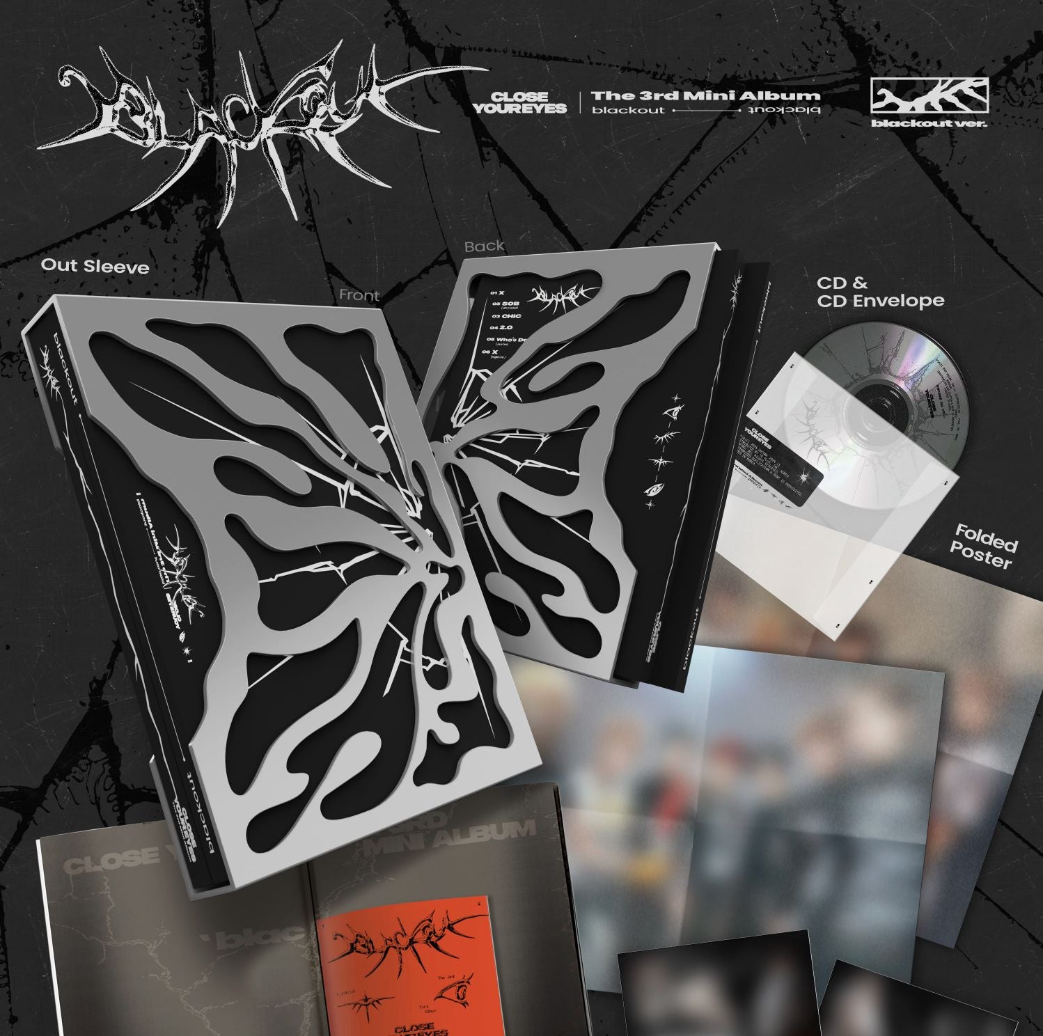 CLOSE YOUR EYES - BLACKOUT (BLACKOUT VER.) Nolae