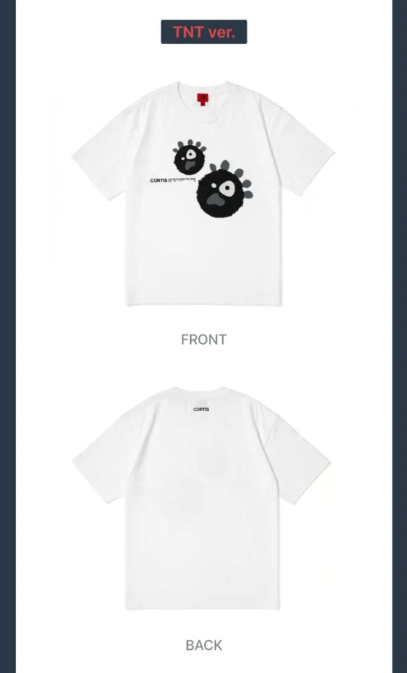 CORTIS - CORTIS BALL T-SHIRT ('26 CORTIS TOUR : PUT YOUR PHONE DOWN MD) Nolae