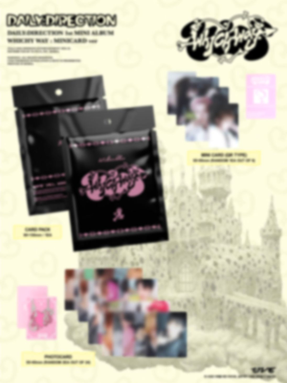 DAILY:DIRECTION - WHICH WAY (MINICARD VER.) Nolae