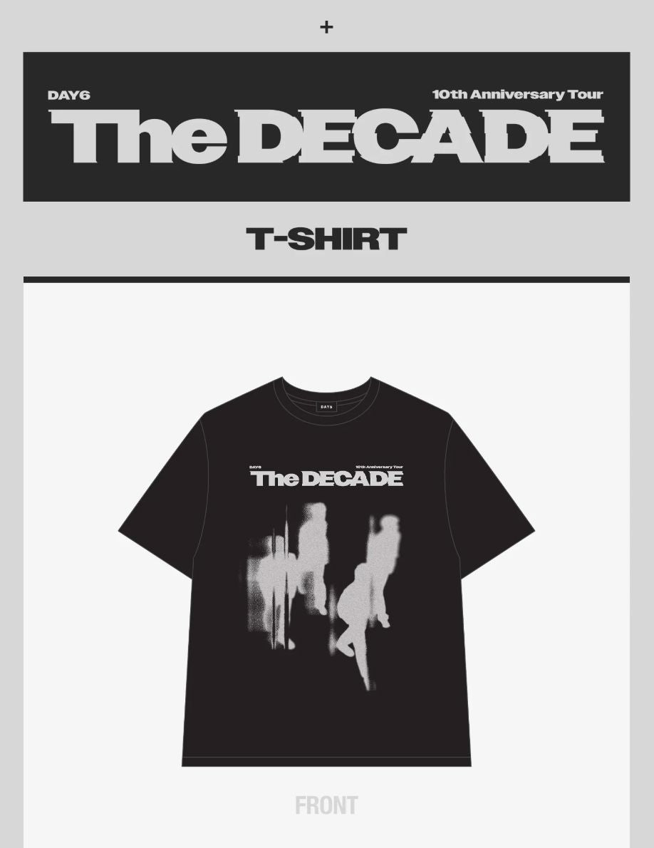 DAY6 - T-SHIRT & WIND BREAKER (THE DECADE '10TH ANNIVERSARY TOUR' MD) Nolae