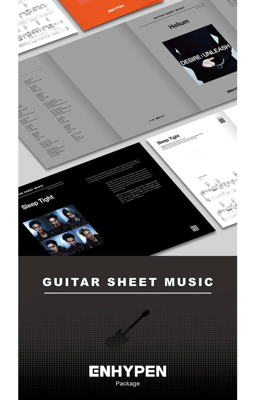 ENHYPEN - GUITAR SHEET MUSIC : ENHYPEN (PACKAGE) Nolae