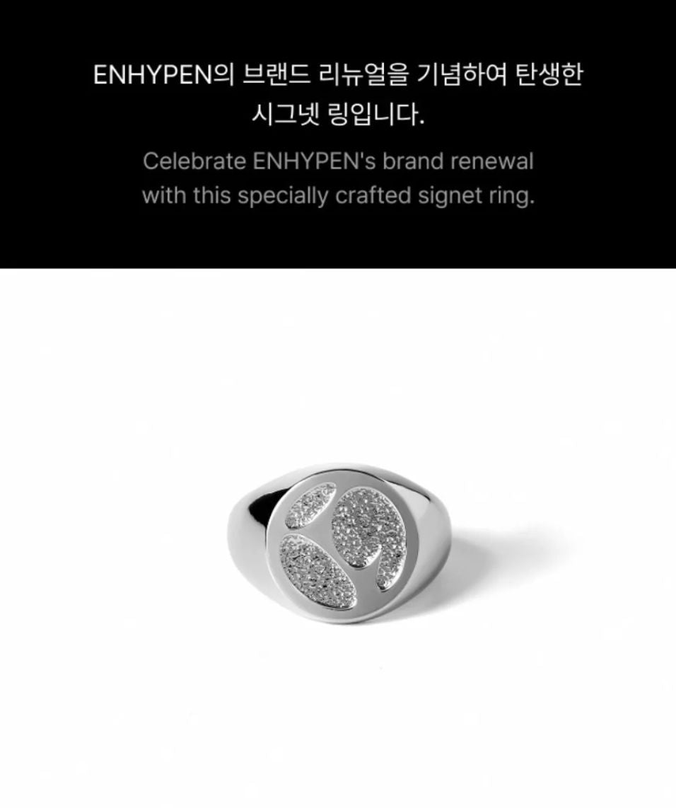 ENHYPEN - RING (BRAND RENEWAL OFFICIAL MD) Nolae