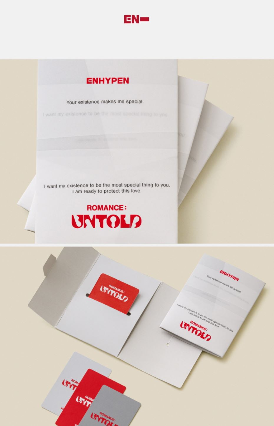 ENHYPEN - ROMANCE : UNTOLD (2ND STUDIO ALBUM) WEVERSE ALBUMS VER.