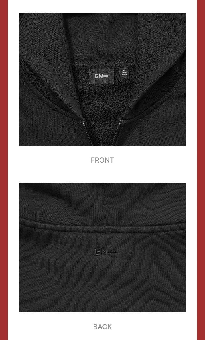アイドル ENHYPEN WTL FINAL STUD ZIP-UP HOODIE ENHYPENヒスン付