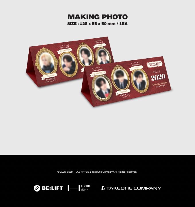 ENHYPEN - WORLD COUPON CARD COLLECTION (HIGH SCHOOL VER.) Nolae