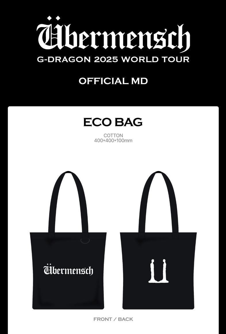 G-DRAGON - 2025 WORLD TOUR 'ÜBERMENSCH' OFFICIAL MD 2 Nolae