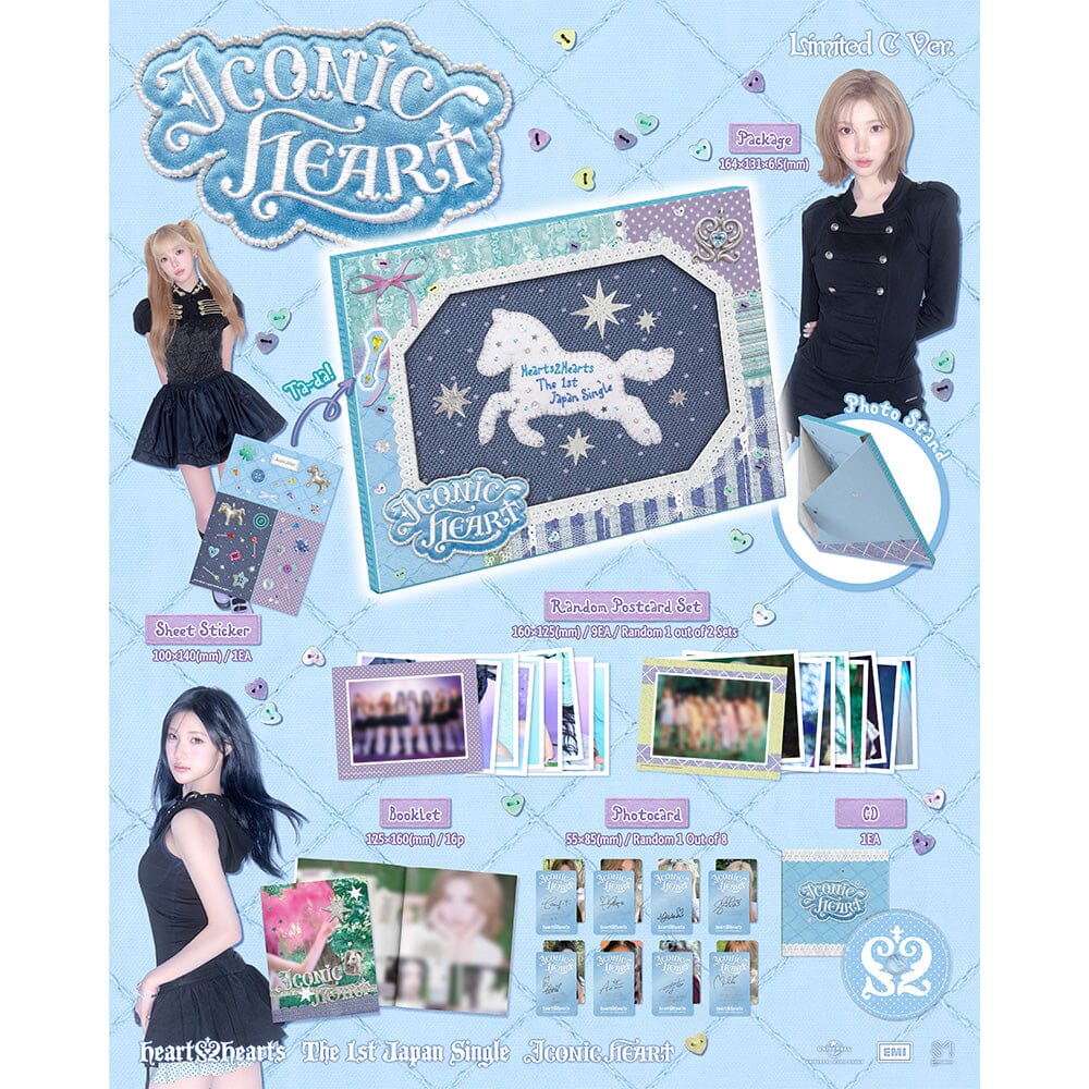 HEARTS2HEARTS - ICONIC HEART (THE 1ST JAPAN SINGLE) Nolae