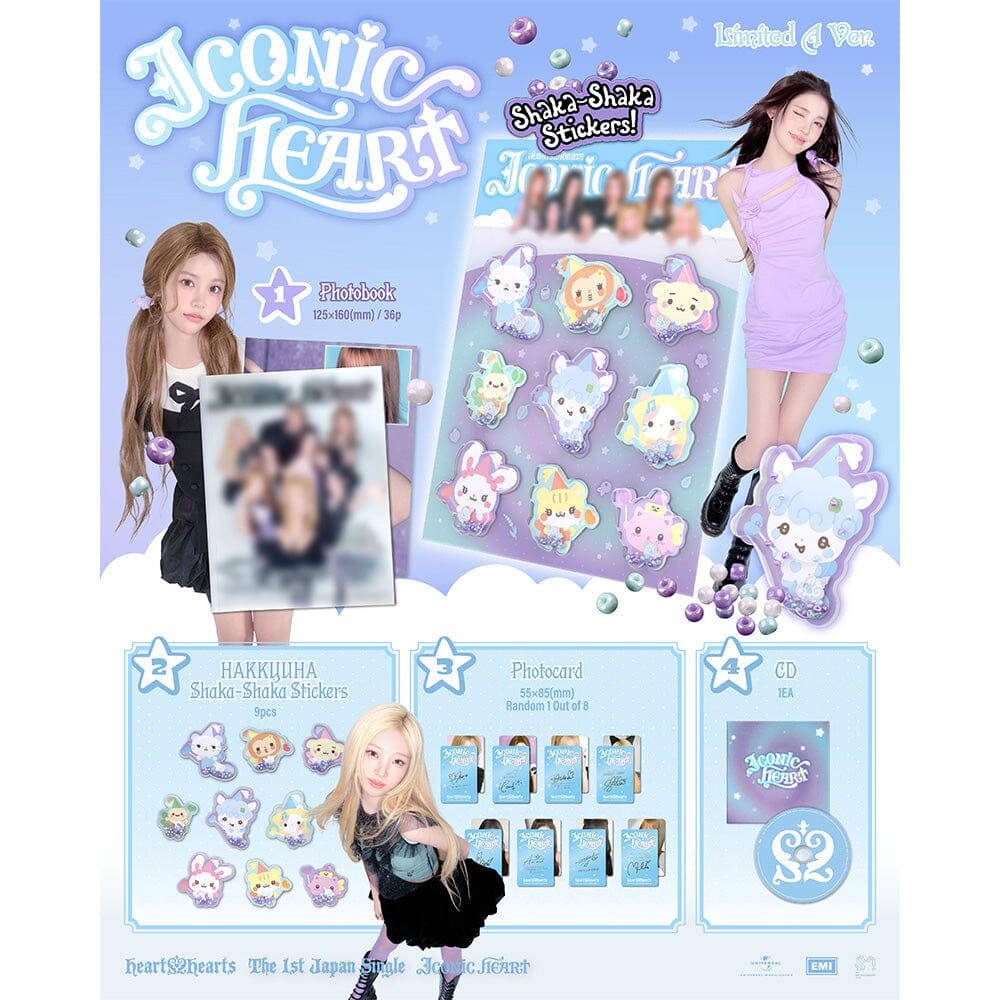 HEARTS2HEARTS - ICONIC HEART (THE 1ST JAPAN SINGLE) Nolae