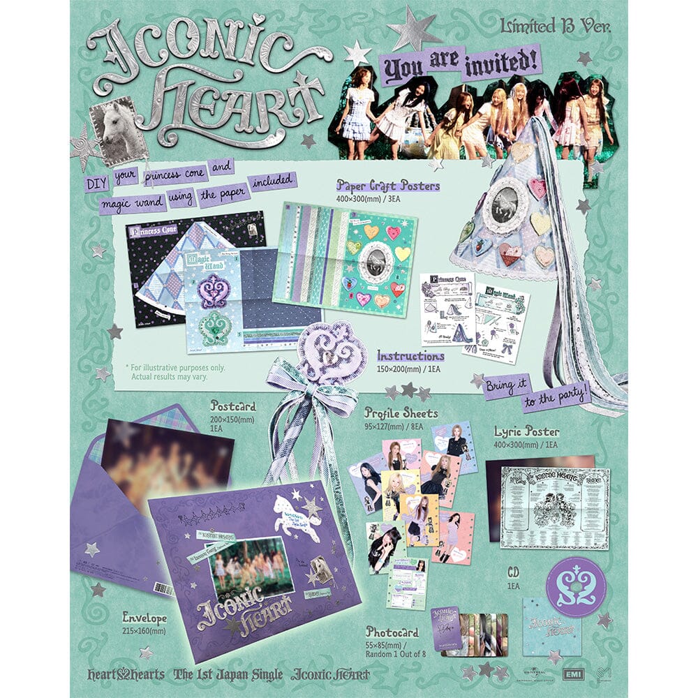 HEARTS2HEARTS - ICONIC HEART (THE 1ST JAPAN SINGLE) Nolae