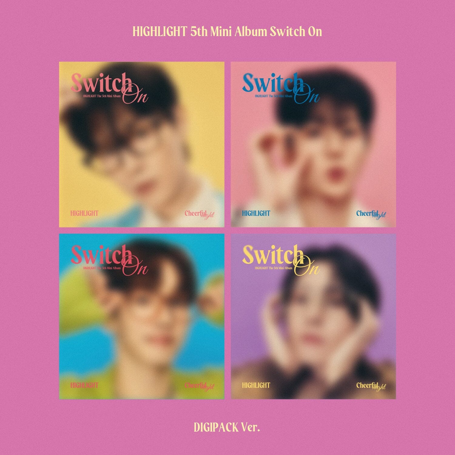 HIGHLIGHT - SWITCH ON (THE 5TH MINI ALBUM) DIGIPACK VER. Nolae