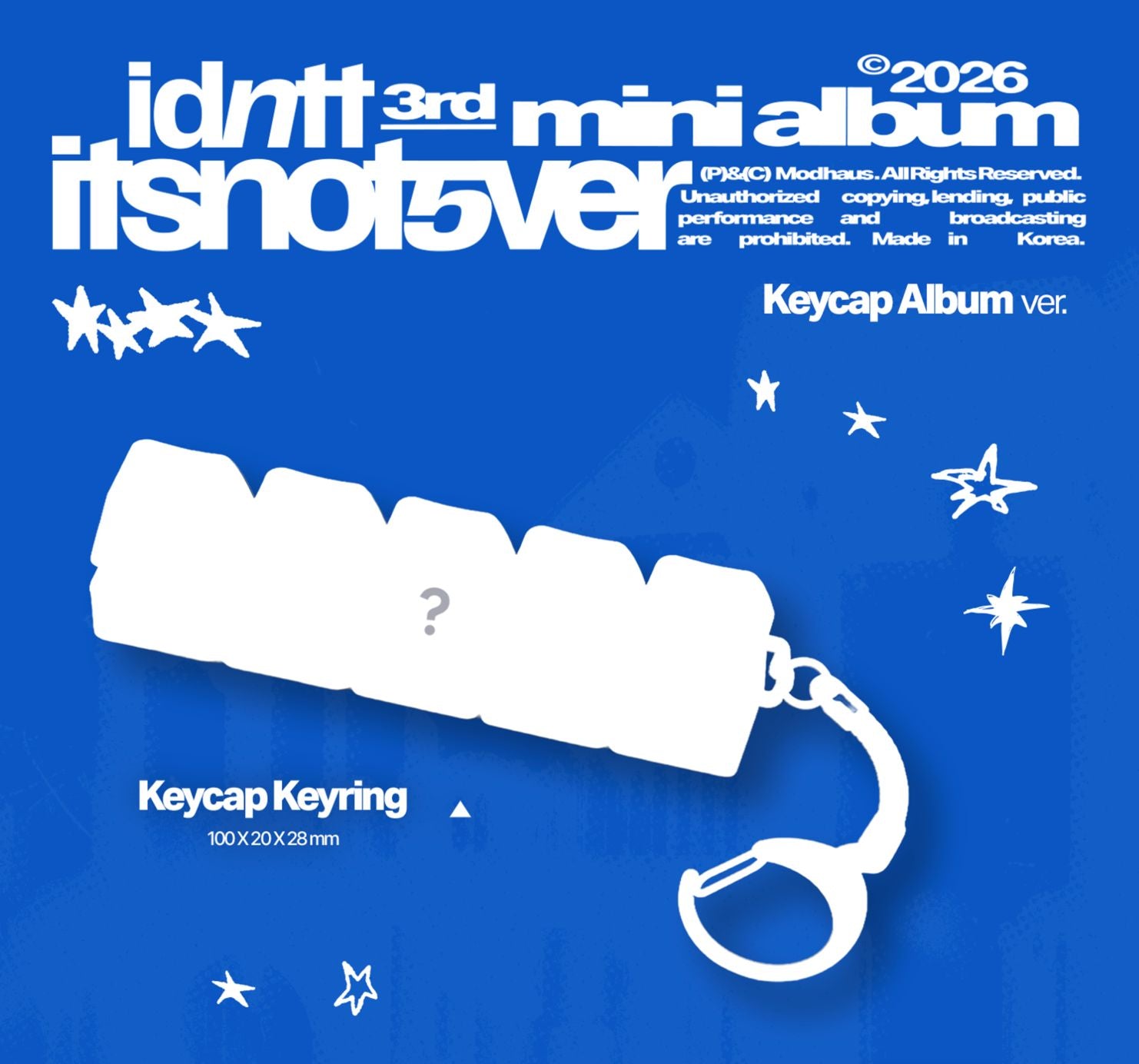 IDNTT - ITSNOTOVER (KEYRING ALBUM) Nolae
