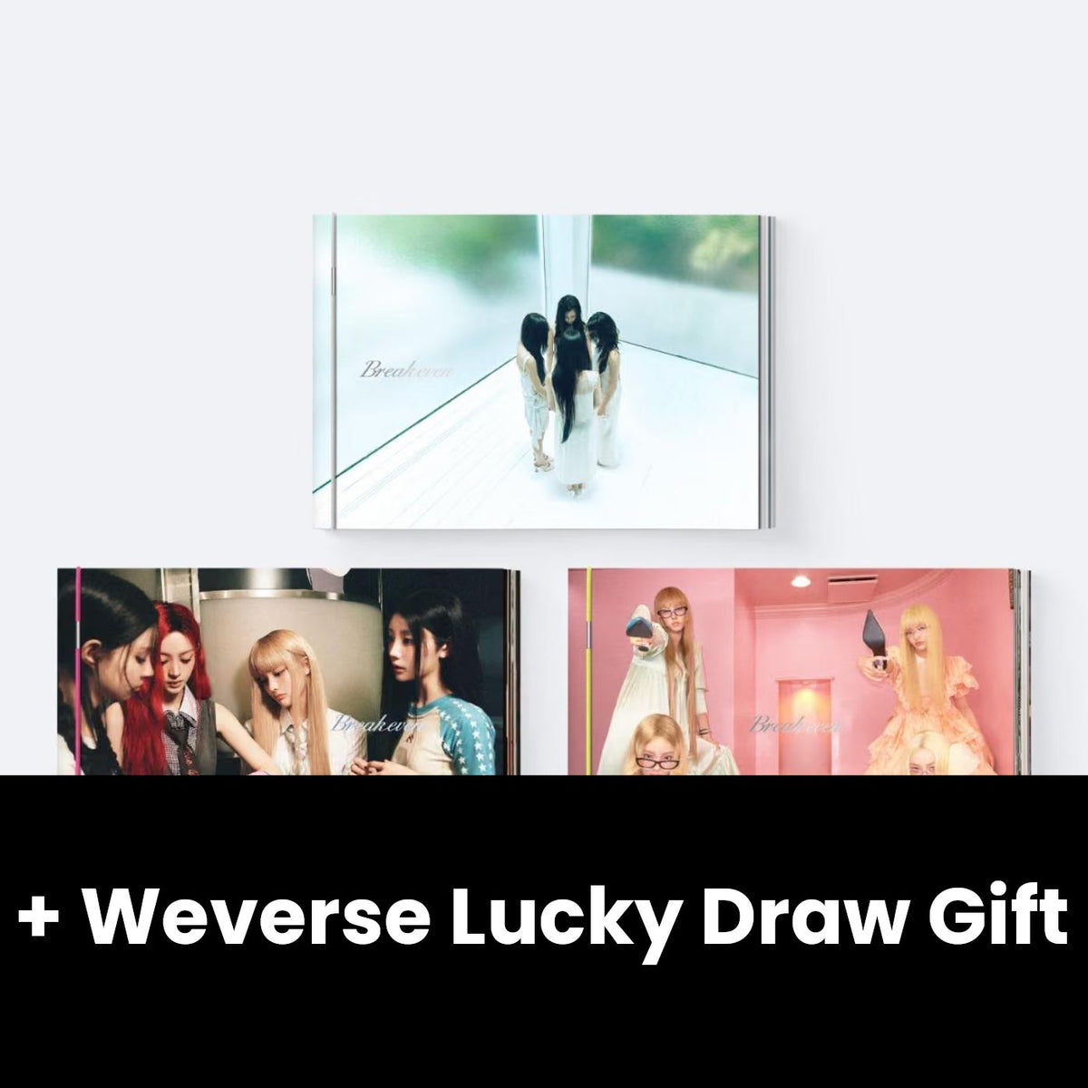 ILLIT - BREAK EVEN + Weverse Lucky Draw Gift Nolae
