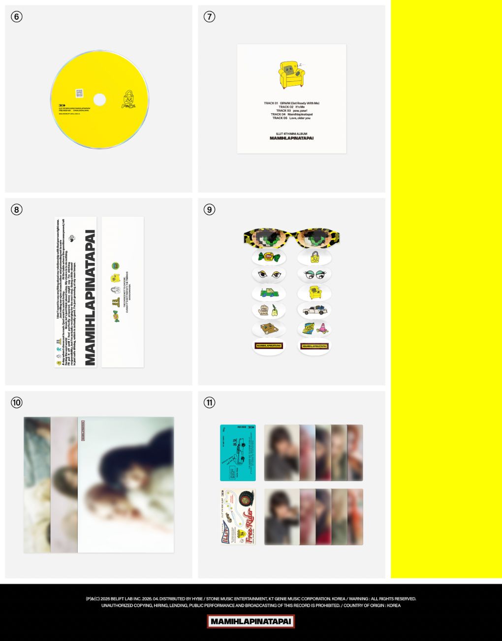 ILLIT - MAMIHLAPINATAPAI SET + Weverse Gift