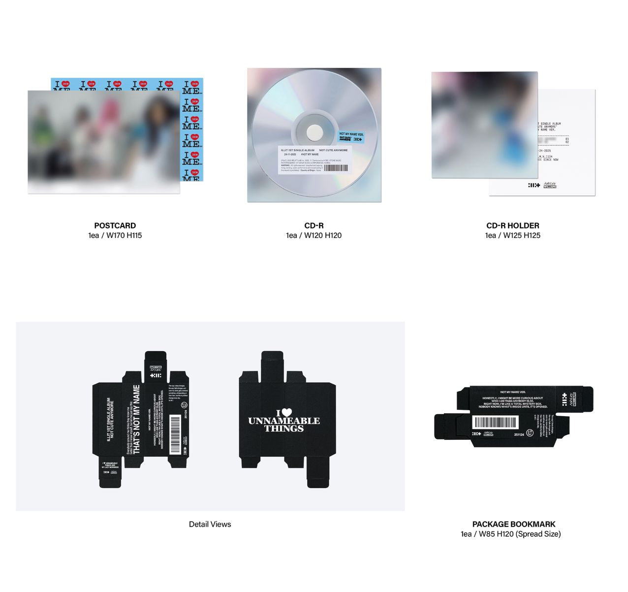 ILLIT NOT CUTE ANYMORE weverse 50枚 新品未開封 ILLIT - NOT CUTE ANYMORE (WEVERSE ALBUMS VER.)