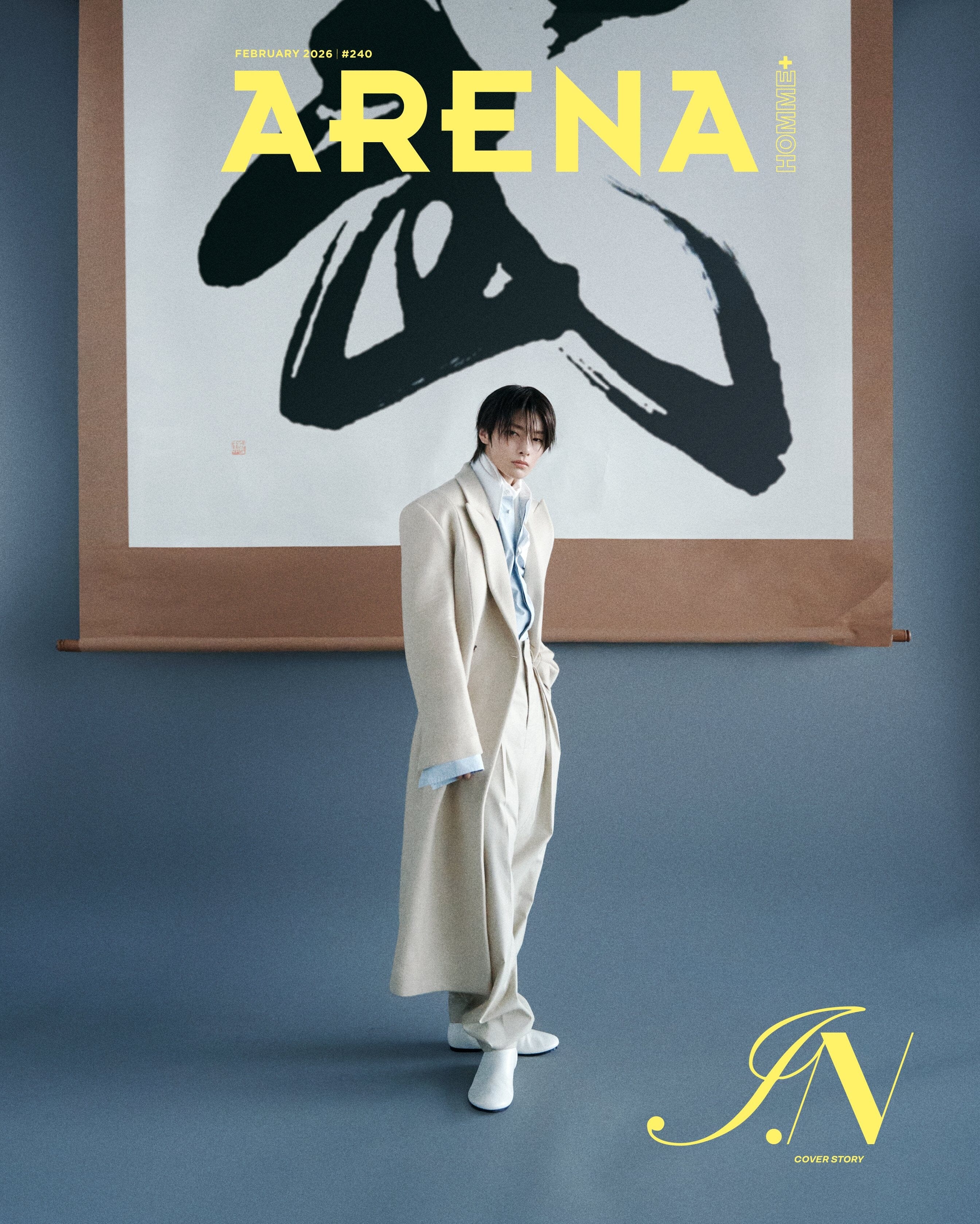 I.N (STRAY KIDS) - ARENA HOMME+ (2026 FEBRUARY) Nolae