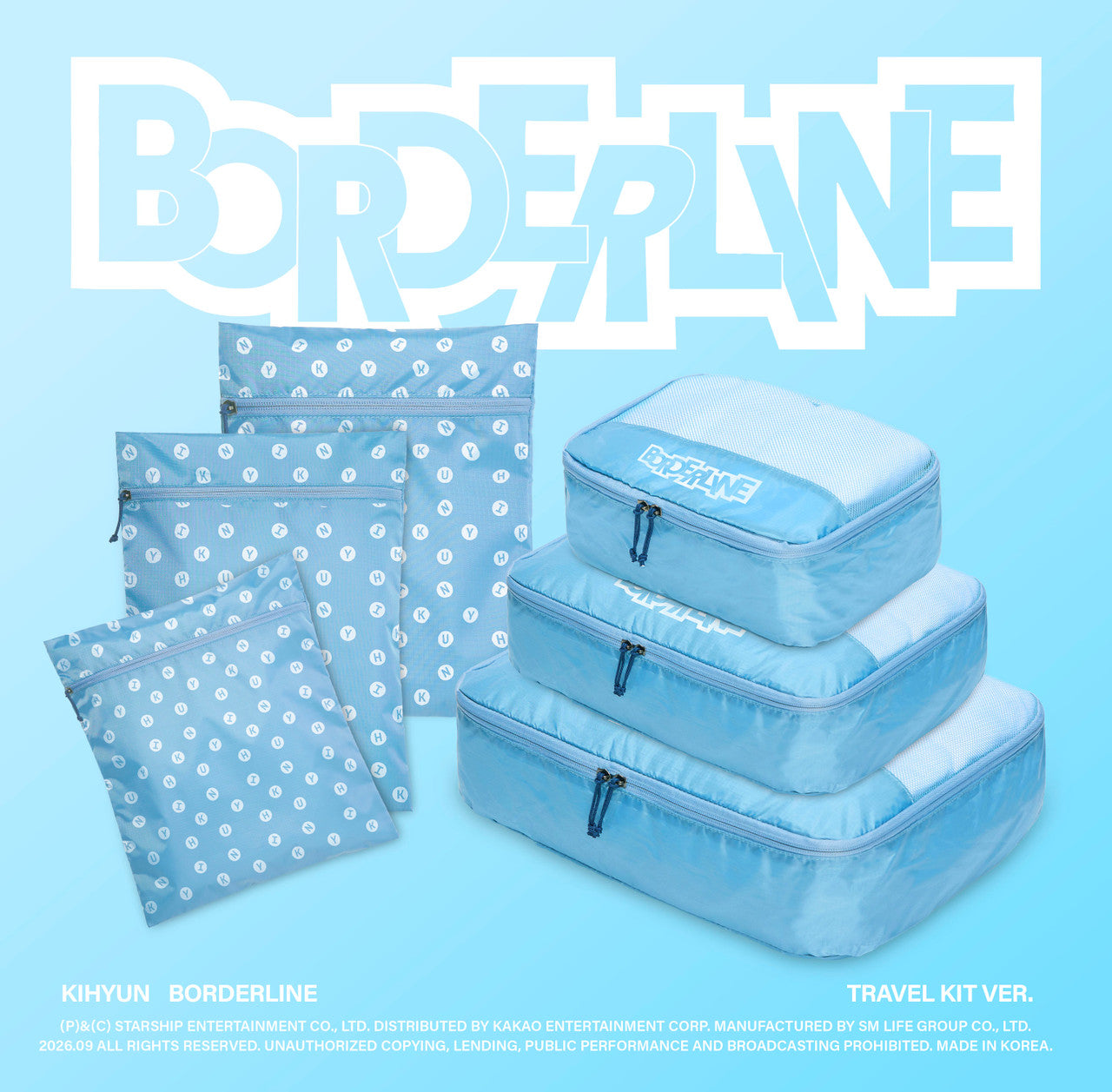 KIHYUN (MONSTA X) - BORDERLINE (TRAVEL KIT VER.)