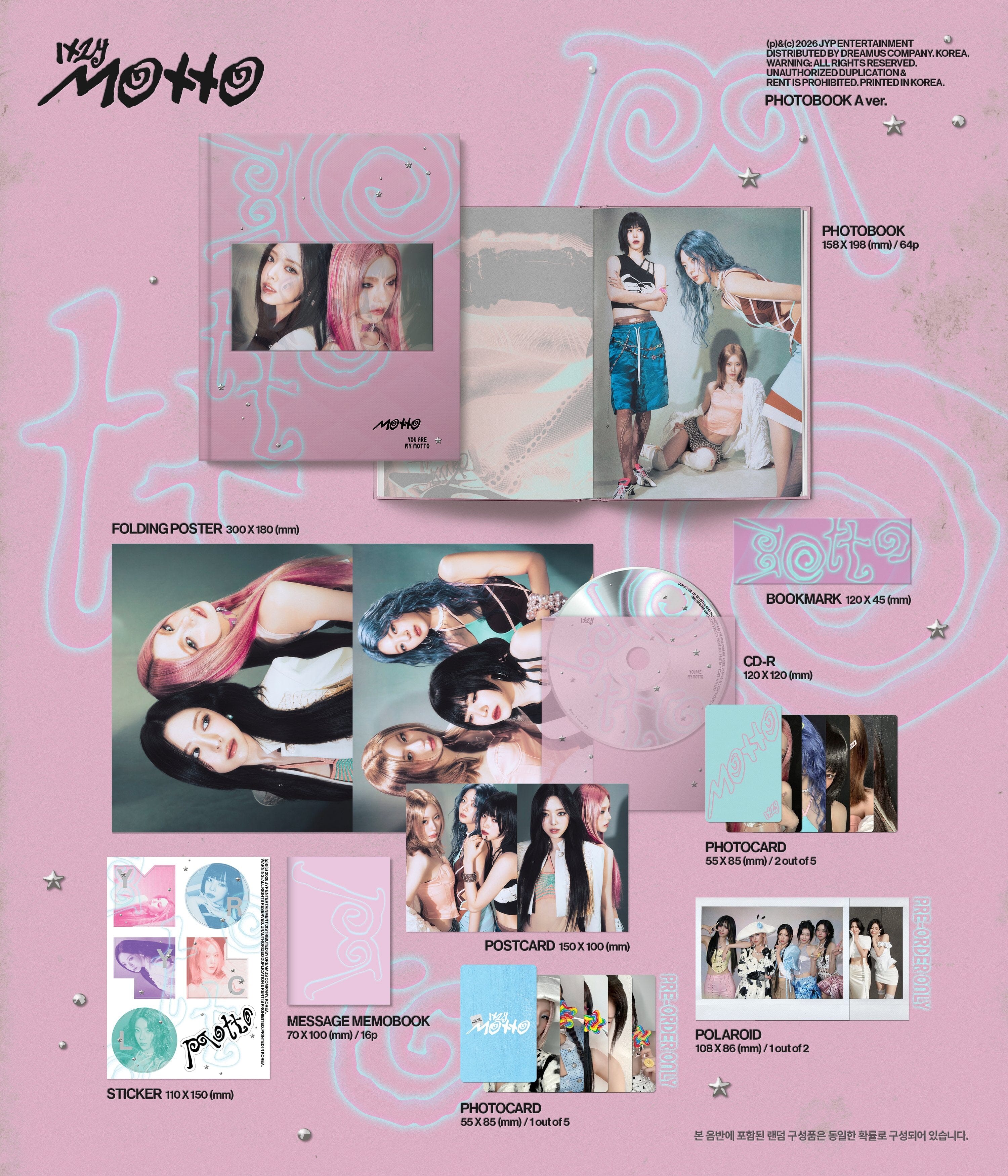 ITZY - MOTTO (PHOTOBOOK VER.) + Apple Music Gift