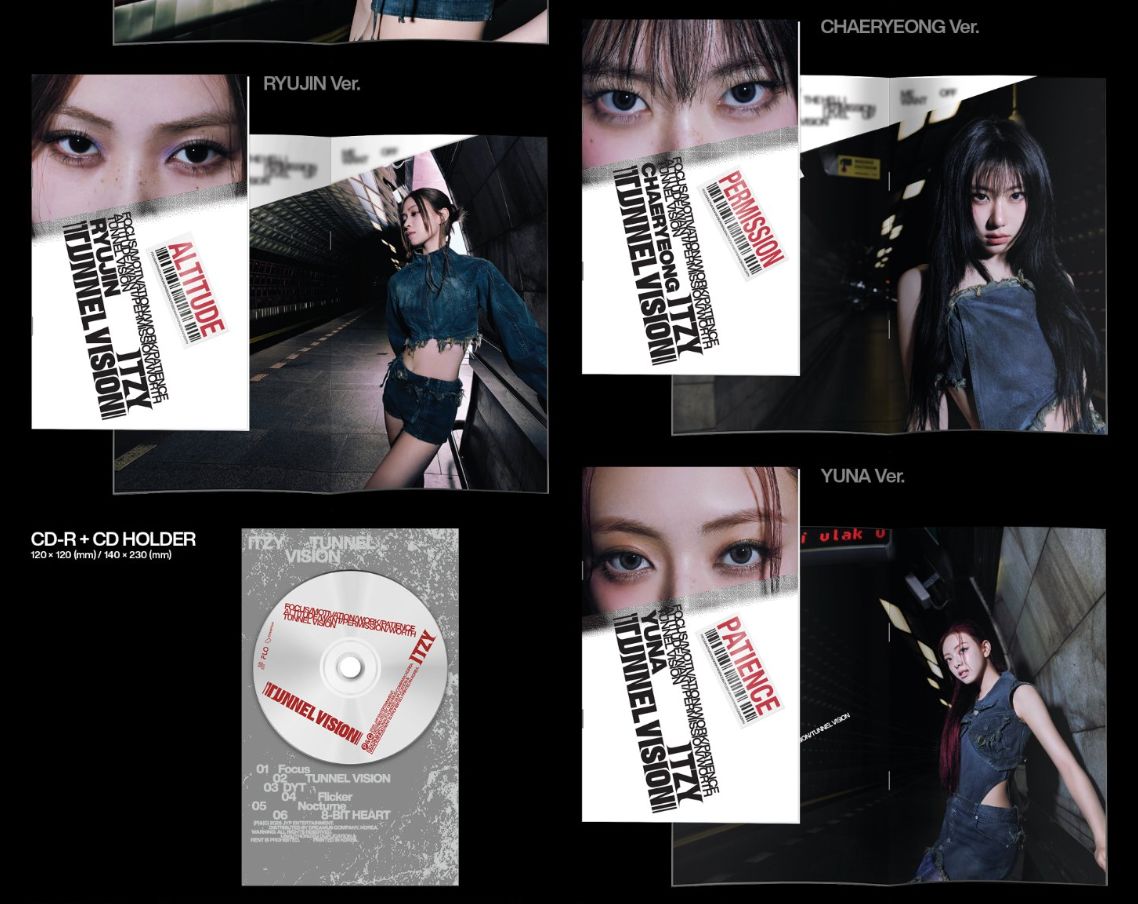 ITZY - TUNNEL VISION (MEMBER VER.)
