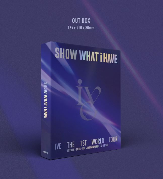 IVE THE 1ST WORLD TOUR DVDフォトカード付き IVE THE 1ST WORLD TOUR in CINEMA POP-UP STORE MD Official